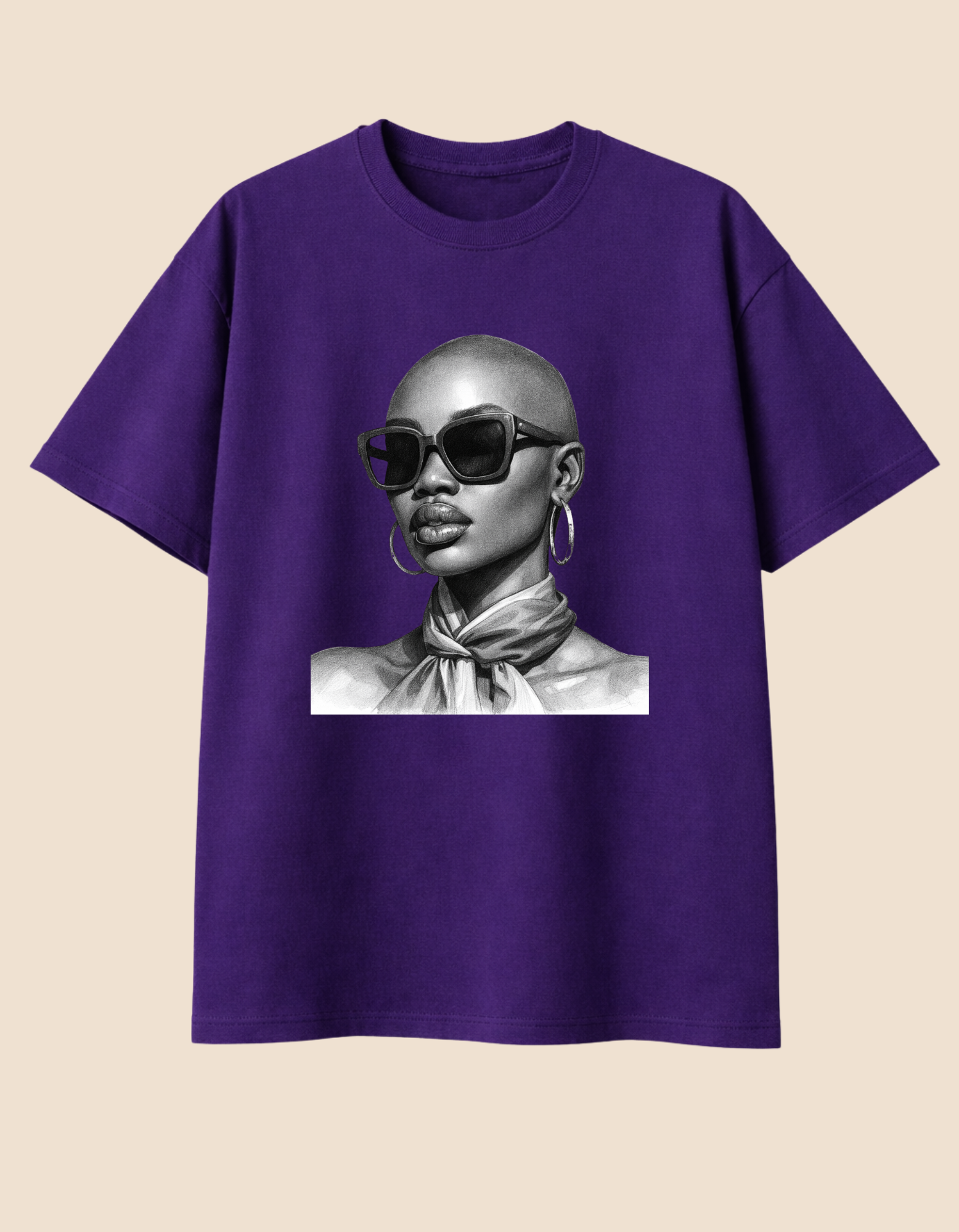 Camiseta Negra Careca