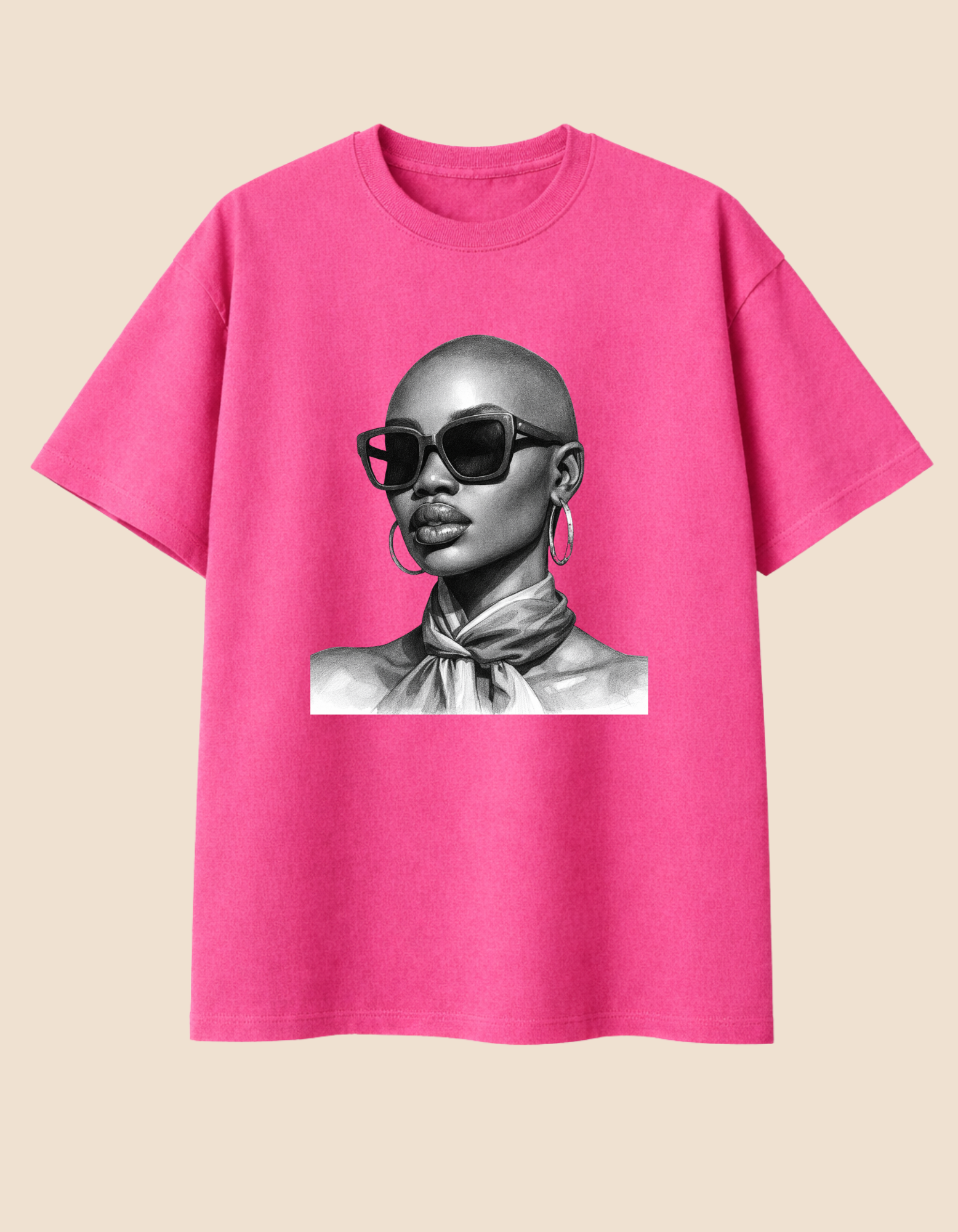 Camiseta Negra Careca
