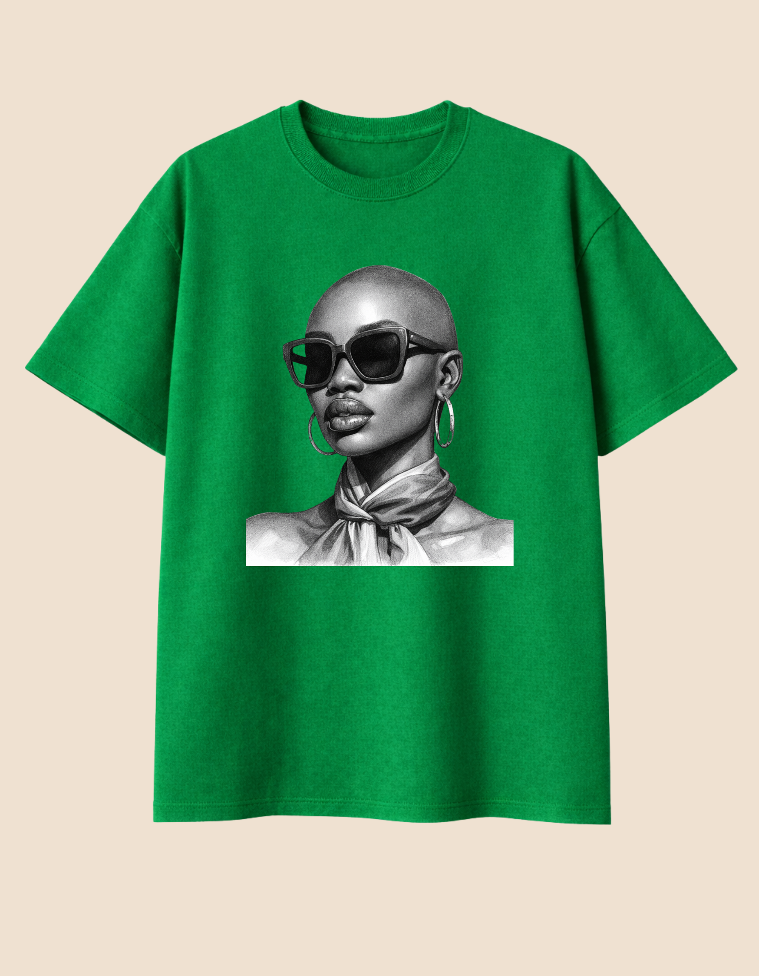 Camiseta Negra Careca