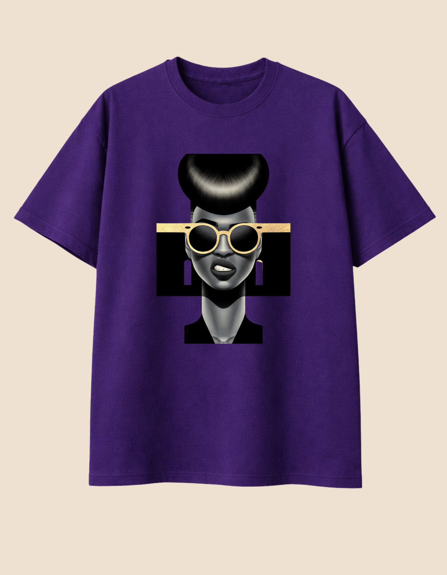 Camiseta Elegância Preta