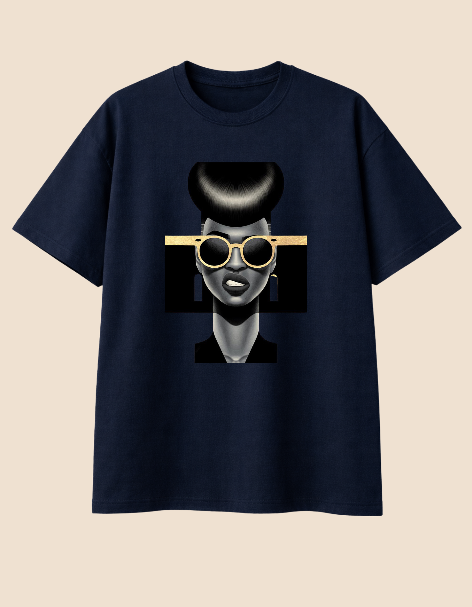 Camiseta Elegância Preta