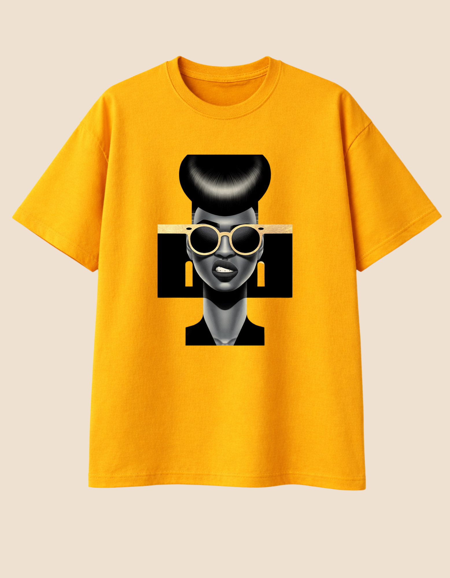 Camiseta Elegância Preta