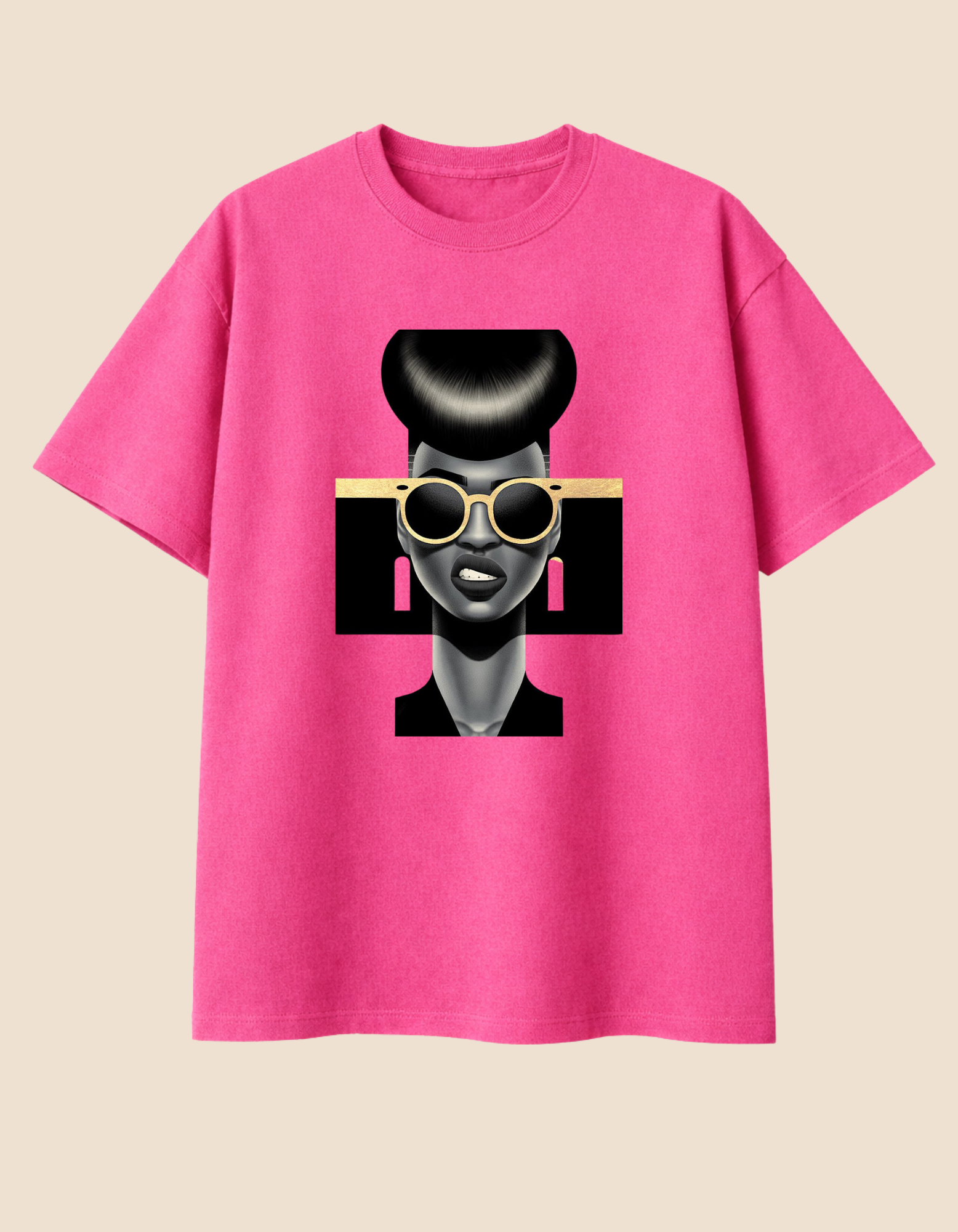 Camiseta Elegância Preta