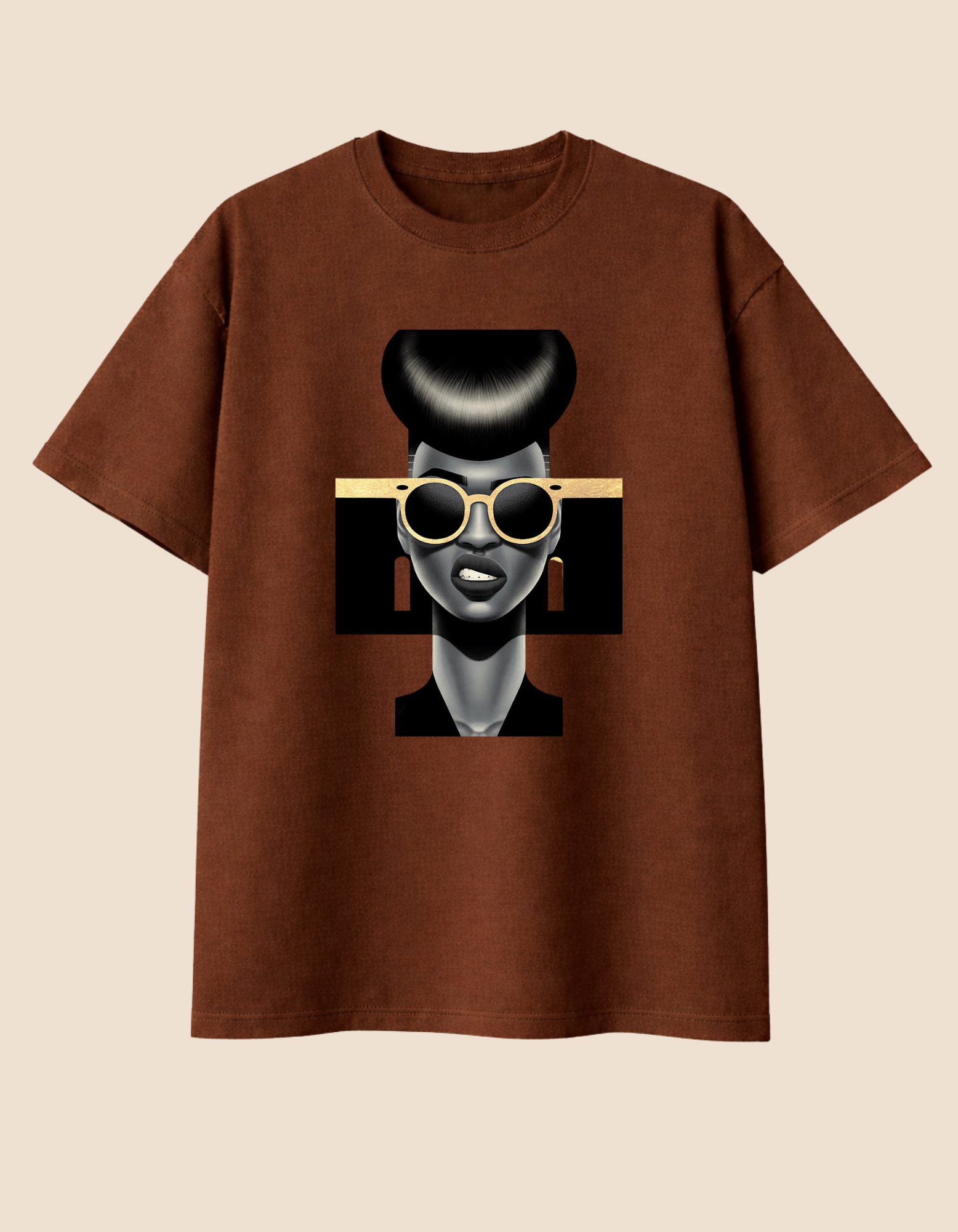 Camiseta Elegância Preta
