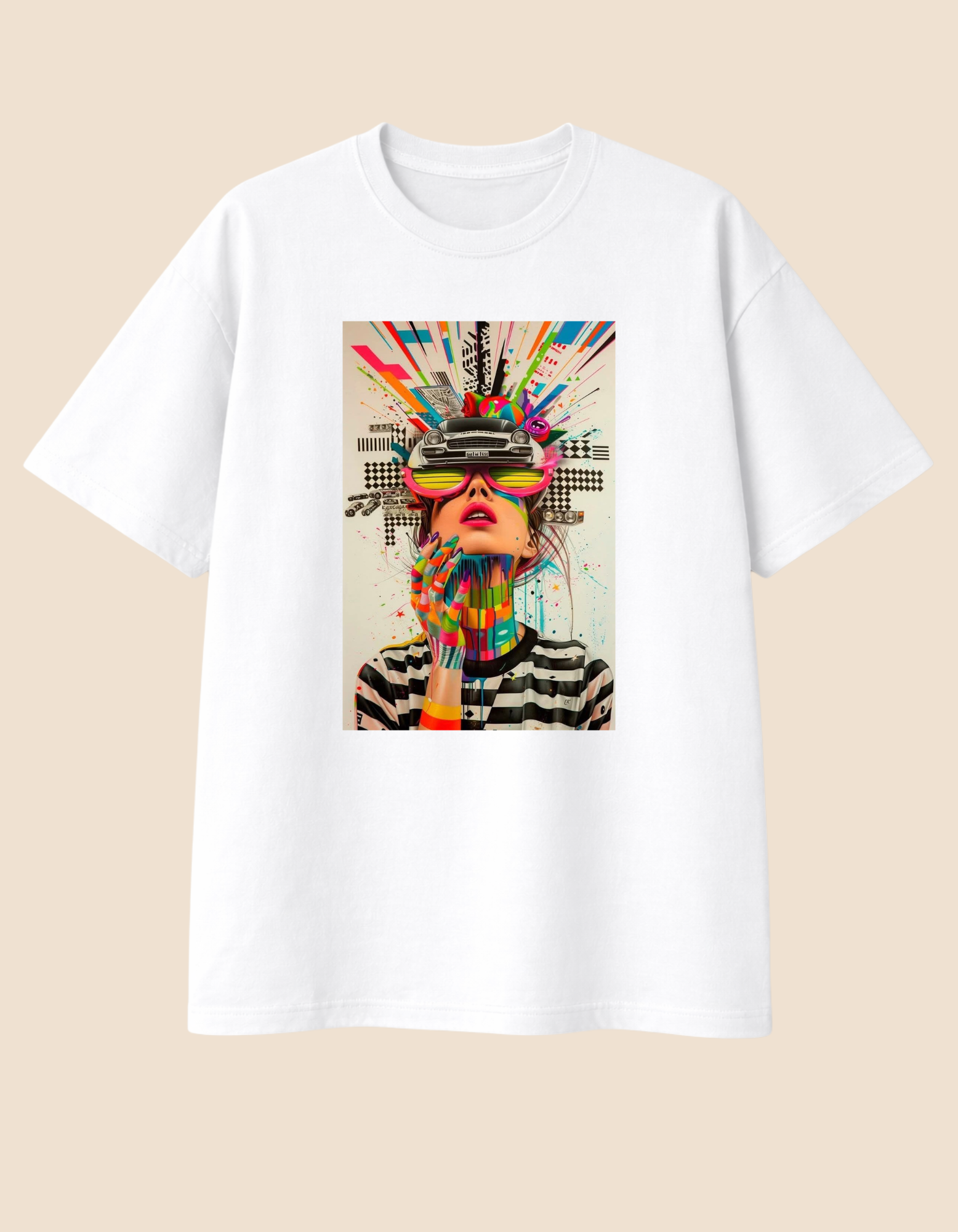Camiseta Delírio Colorido