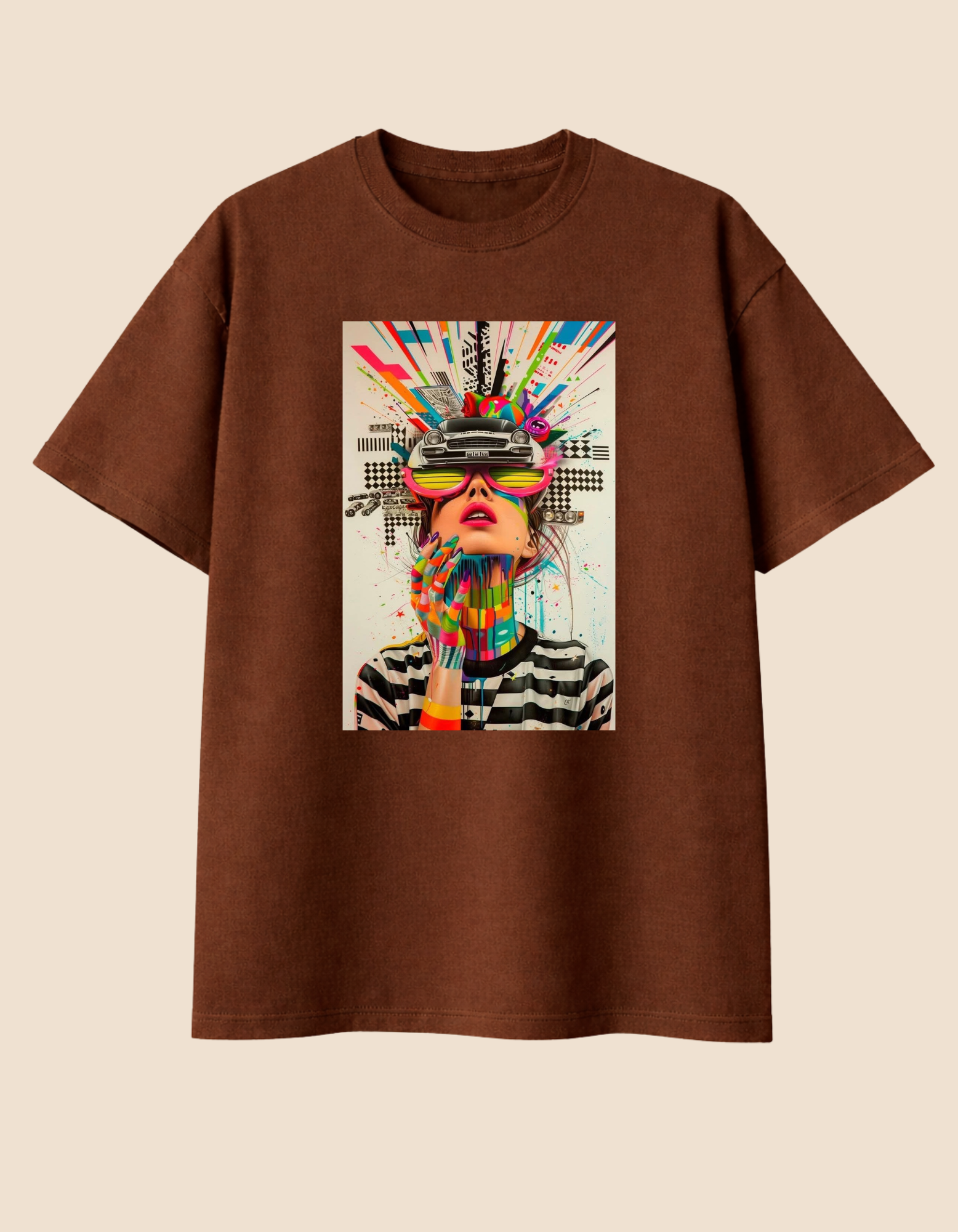 Camiseta Delírio Colorido