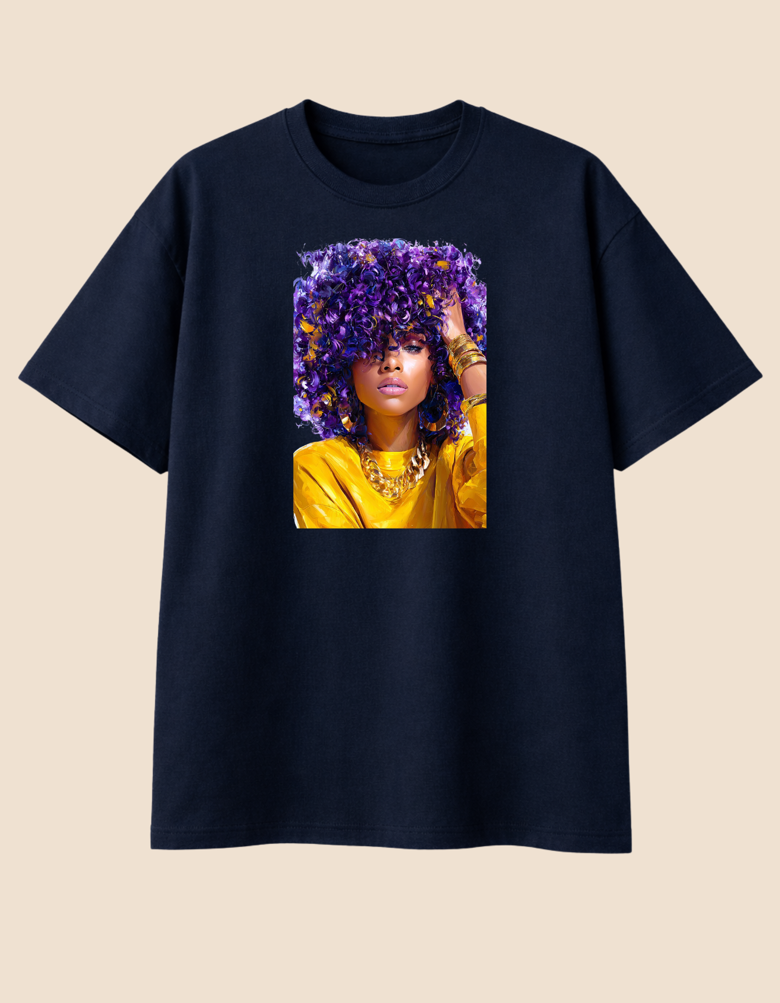 Camiseta Roxa de Axé