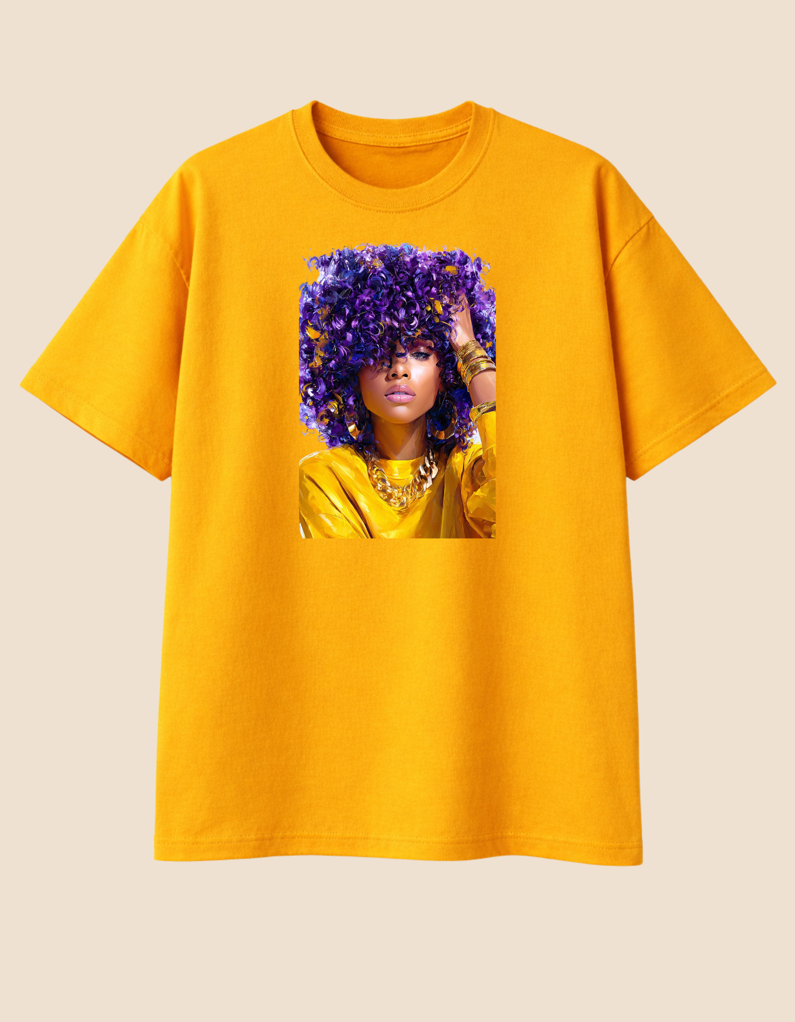 Camiseta Roxa de Axé