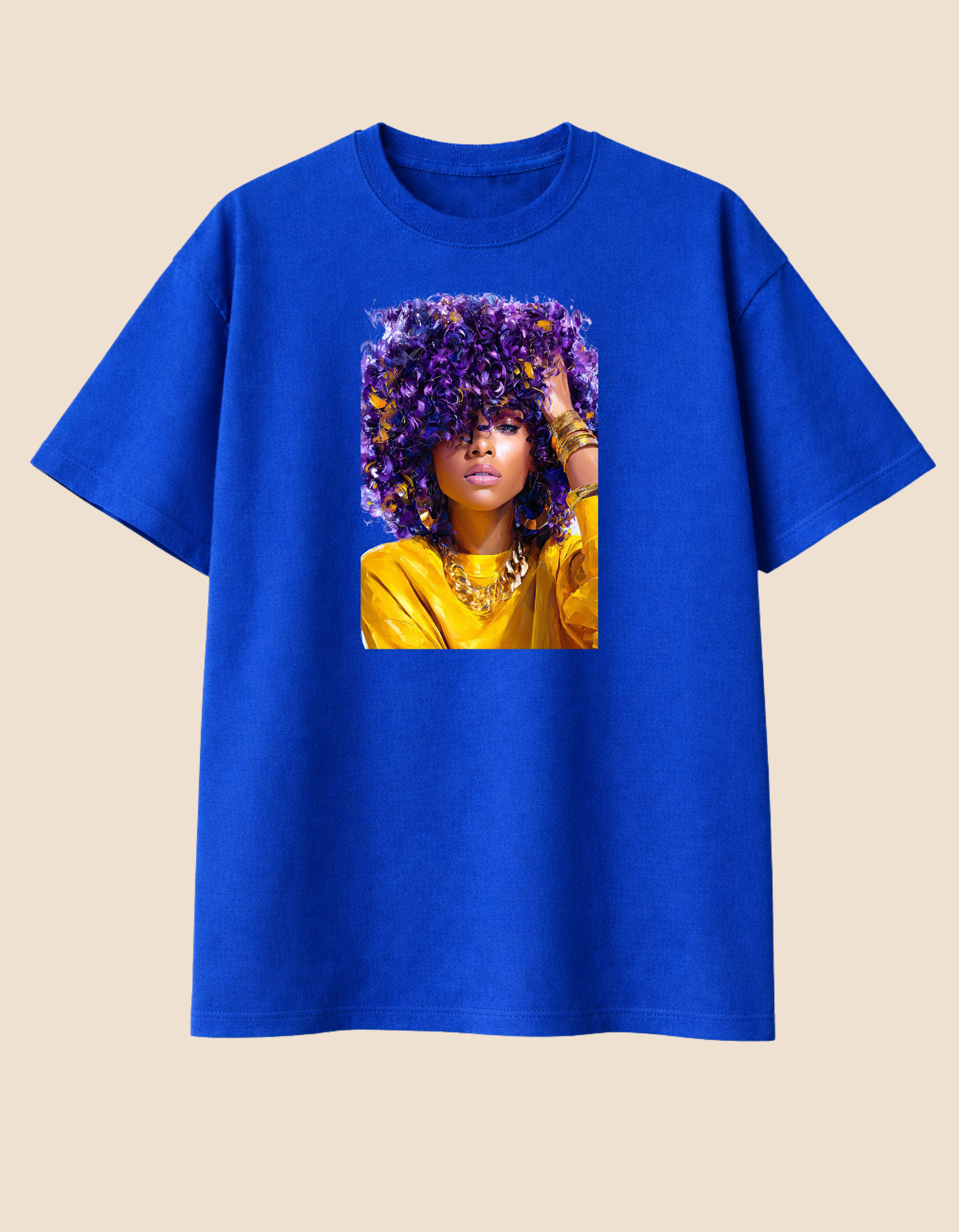 Camiseta Roxa de Axé