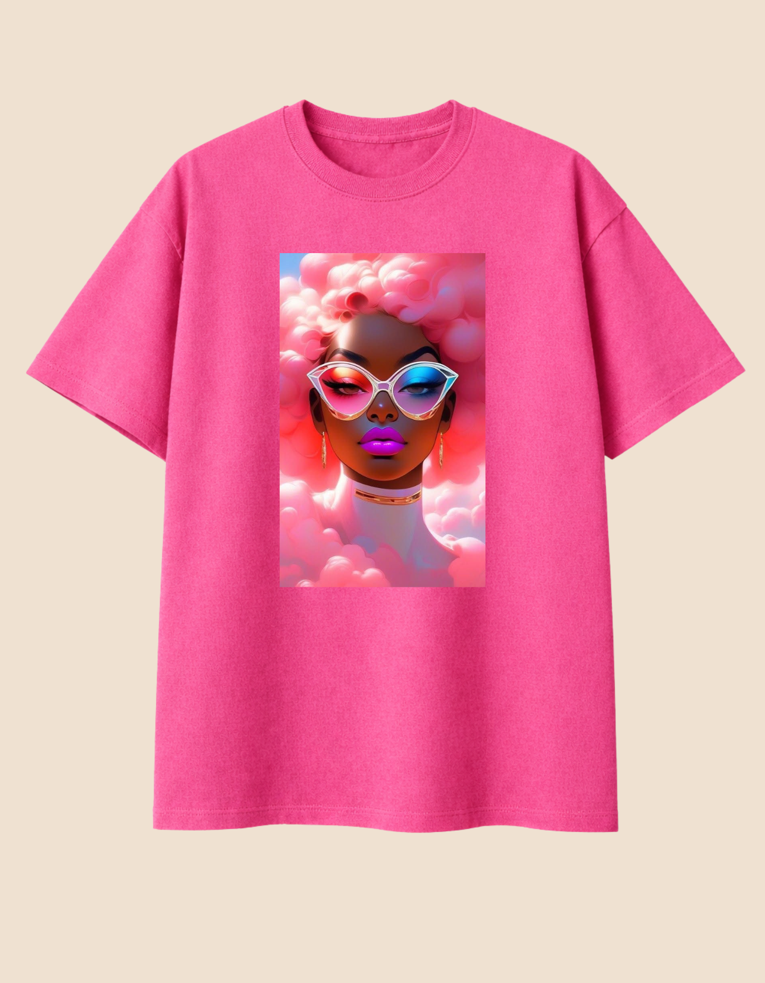 Camiseta Lentes Coloridas