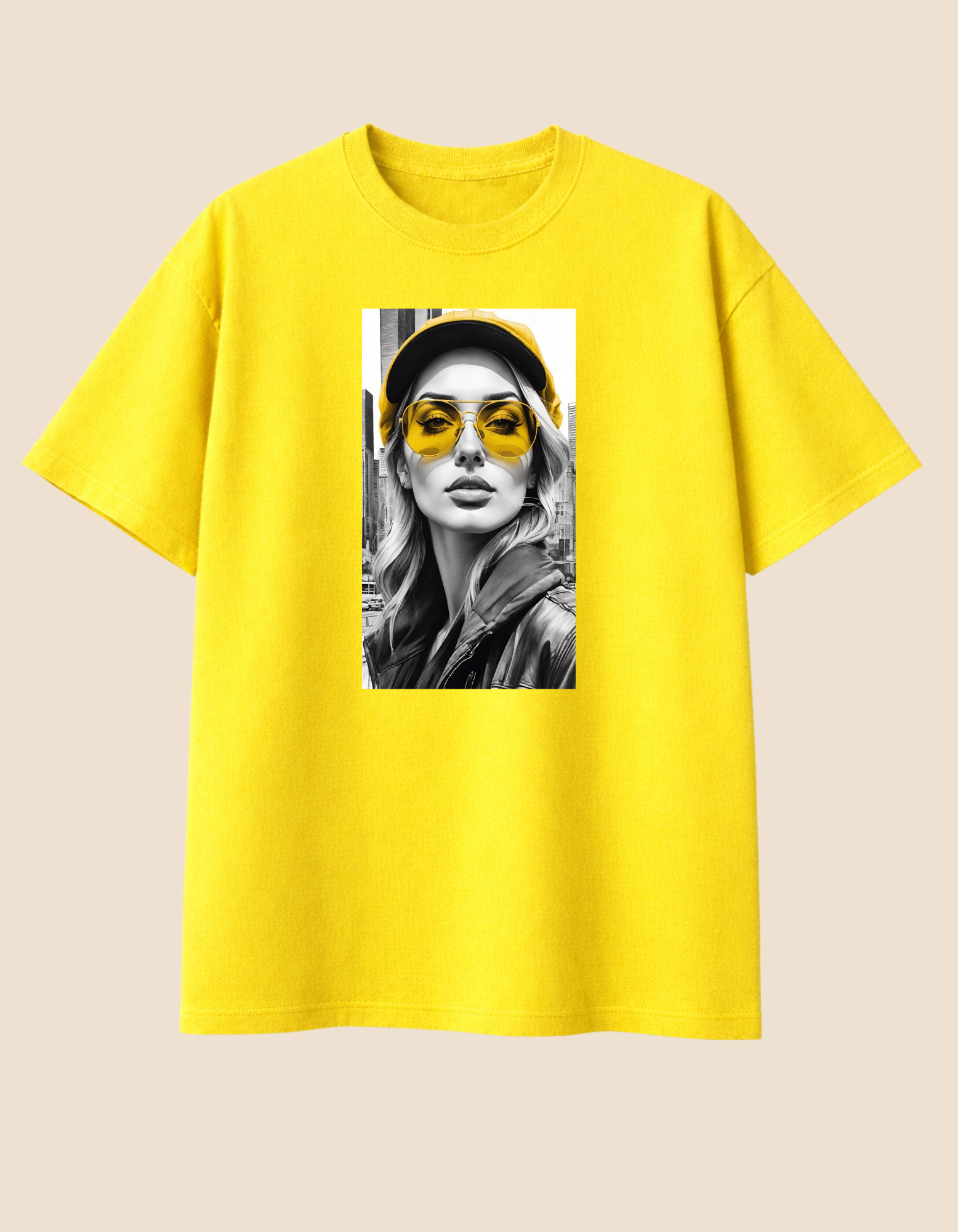 Camiseta Luz Urbana Oversized