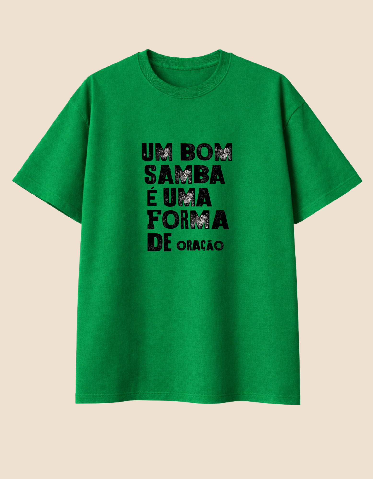 Camiseta Samba é Oração