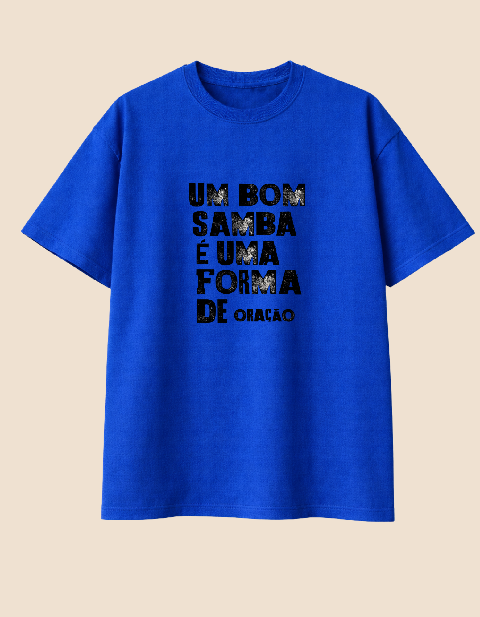 Camiseta Samba é Oração