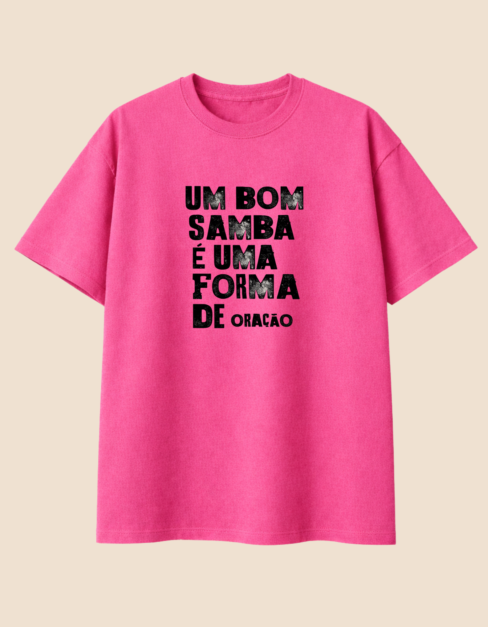 Camiseta Samba é Oração