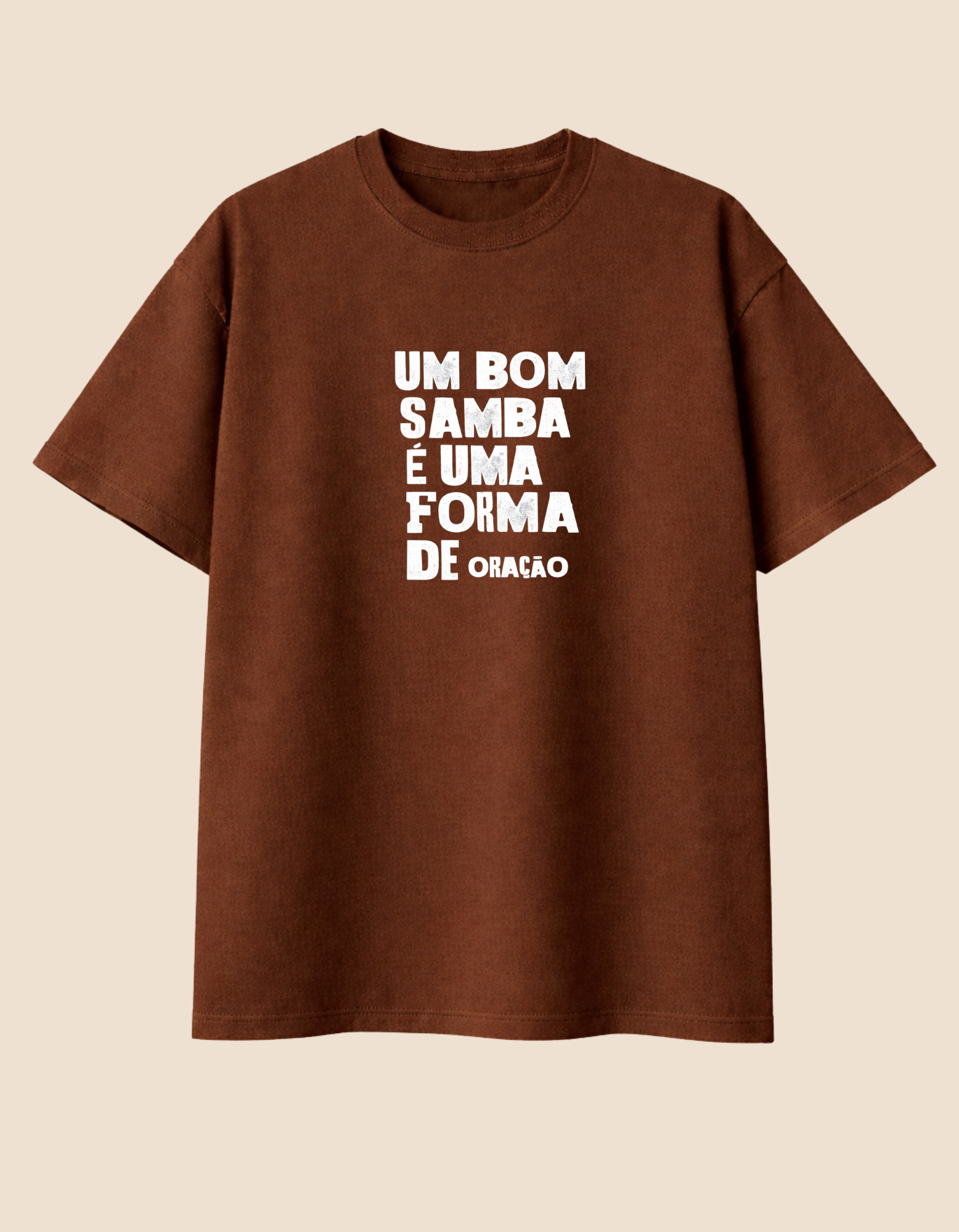 Camiseta Samba é Oração