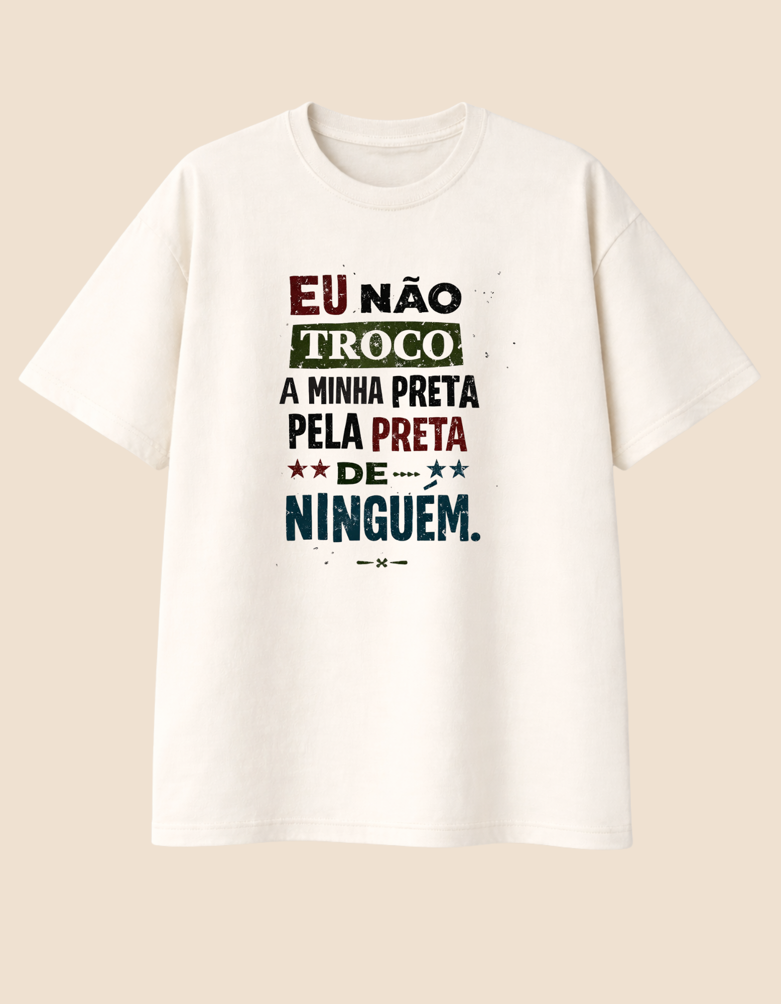 Camiseta Minha Preta
