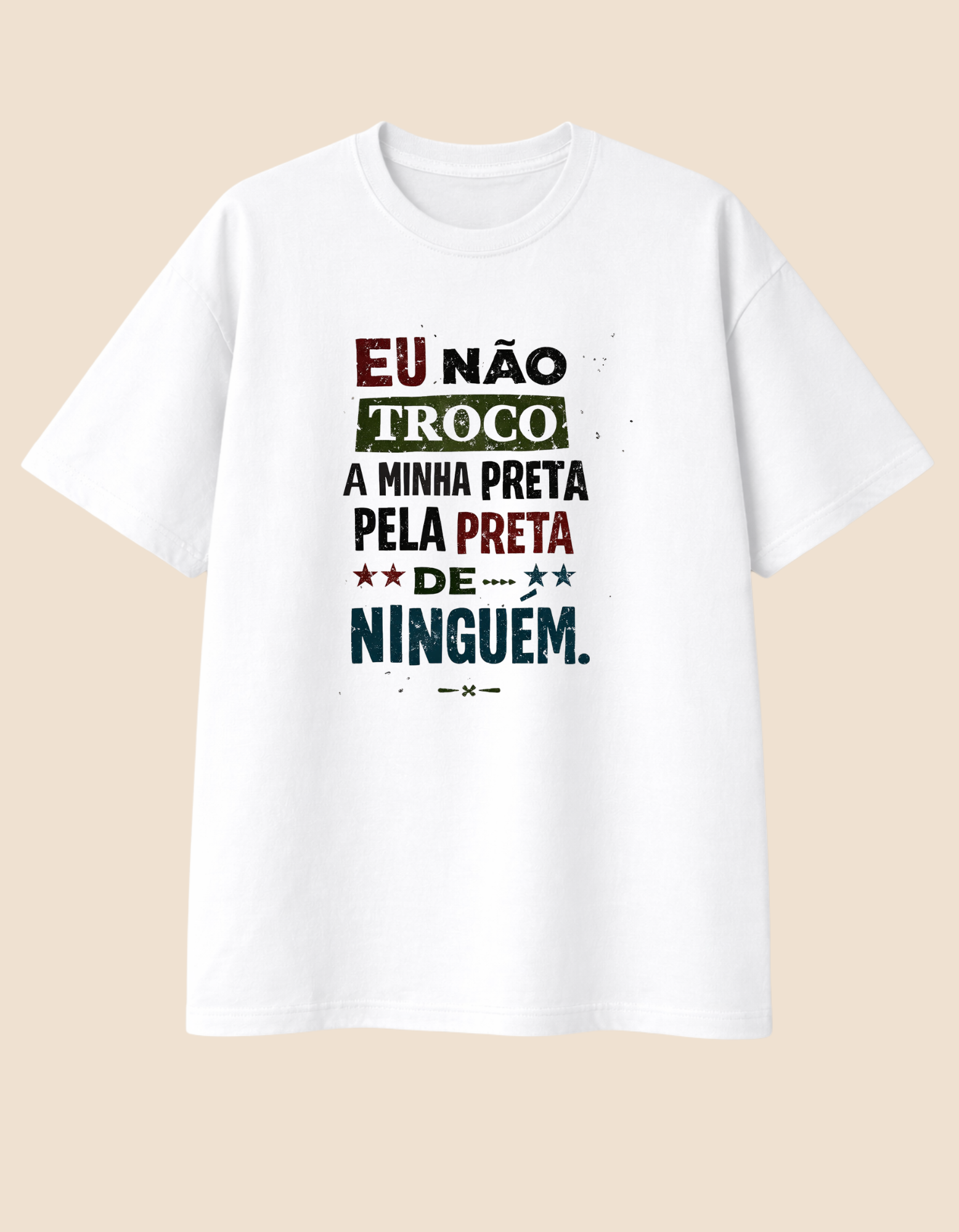 Camiseta Minha Preta